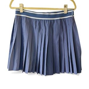 Greyson Blue Pleated Golf/Tennis Skirt with built in shorts & pockets  Large NWT